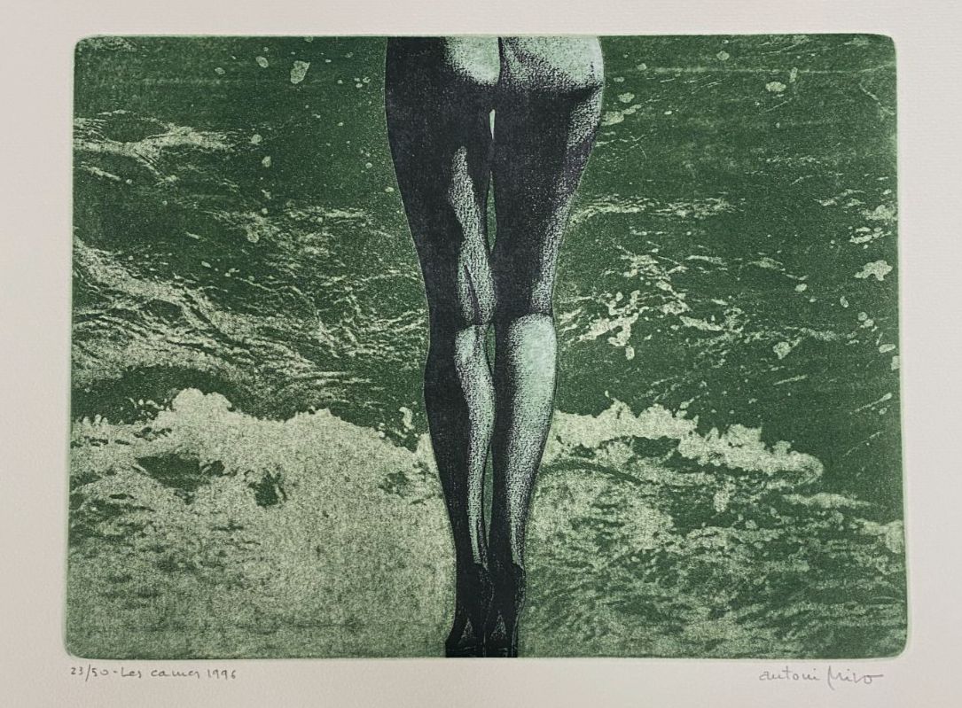 Antoni Miró Bravo "Les Cames" Fine Wall Art | 15 x 21"