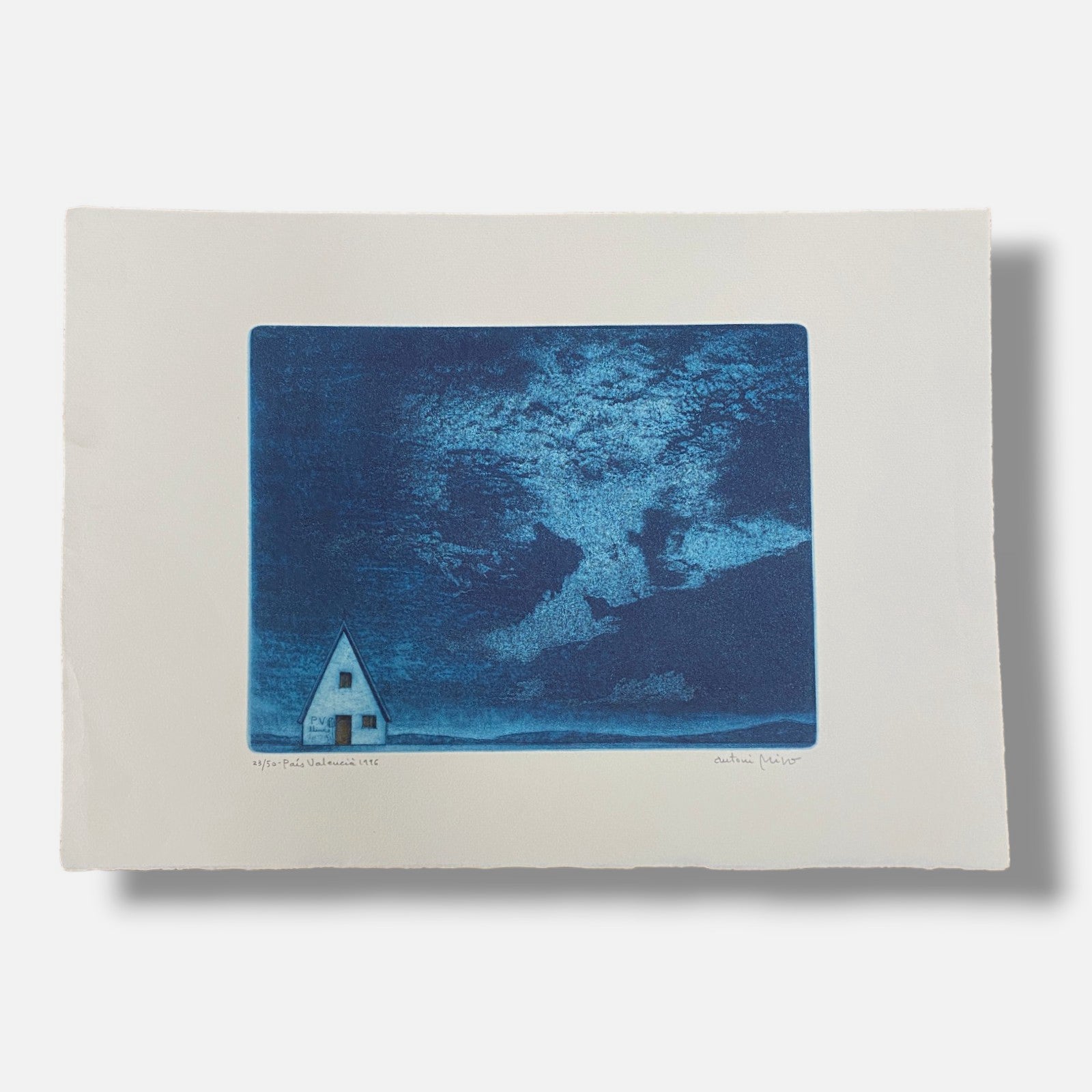 Antoni Miró Bravo "Pais Valencia" Fine Wall Art | 15 x 21"