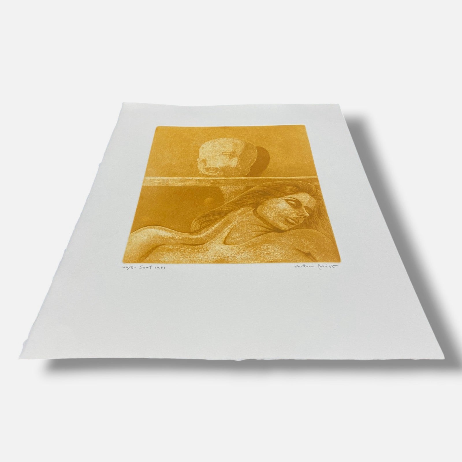 Antoni Miró Bravo "Sort 1981" Fine Wall Art | 15 x 21"