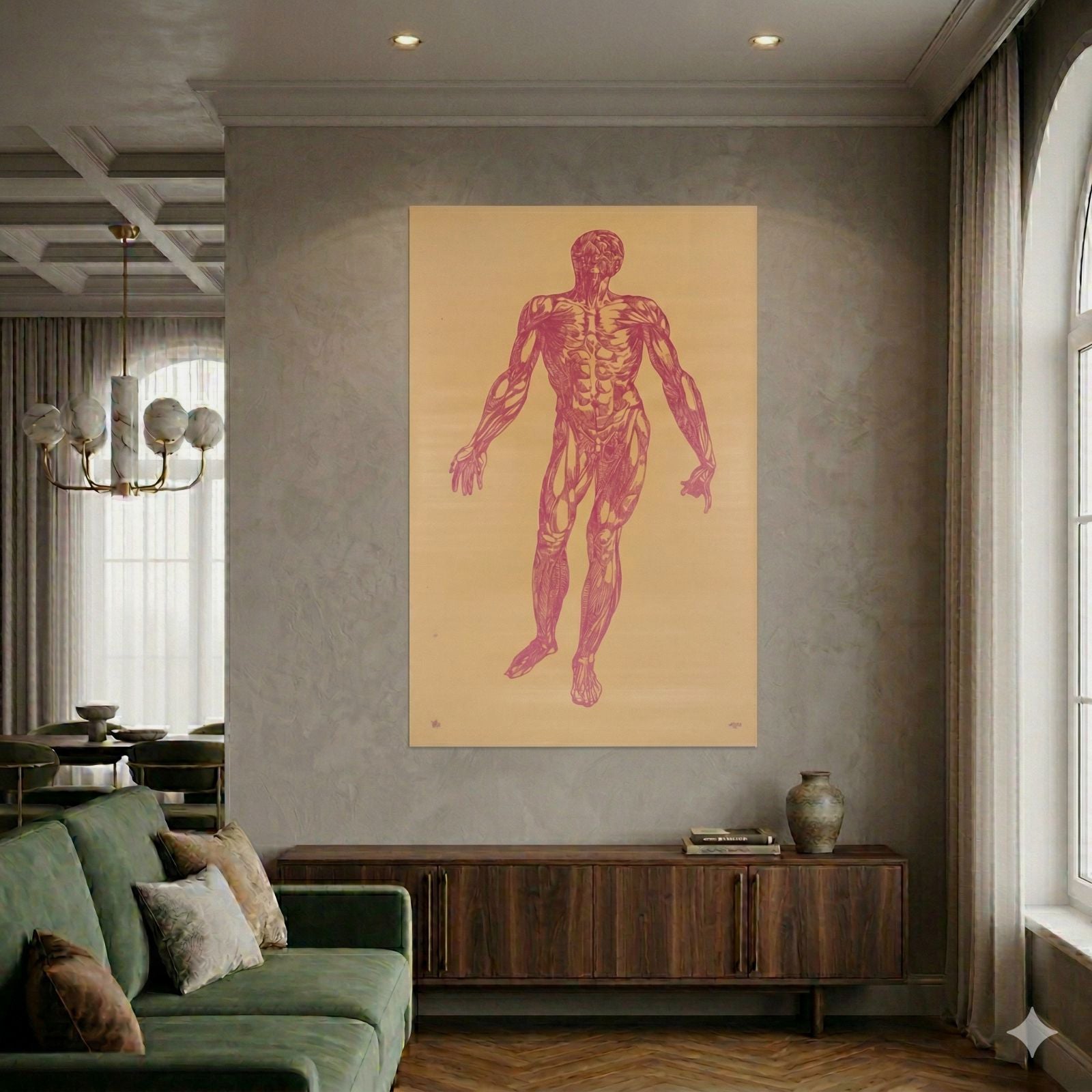 Jose Perez De Vargas Y Saldana "En La Piel II" Wall Art | 31 x 51.5"